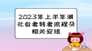 2023年上半年湖北自考轉(zhuǎn)考流程及相關安排