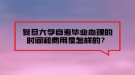 復(fù)旦大學(xué)自考畢業(yè)辦理的時間和費(fèi)用是怎樣的？