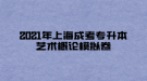 2021年上海成考專升本藝術(shù)概論模擬卷一