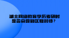 湖北網(wǎng)絡(luò)教育學(xué)歷考研時是否會受到區(qū)別對待？