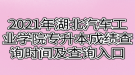 2021年湖北汽車工業(yè)學(xué)院專升本成績(jī)查詢時(shí)間及查詢?nèi)肟? style=
