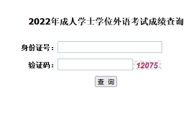 2022年湖北省成考學(xué)位英語成績查詢?nèi)肟谝验_通